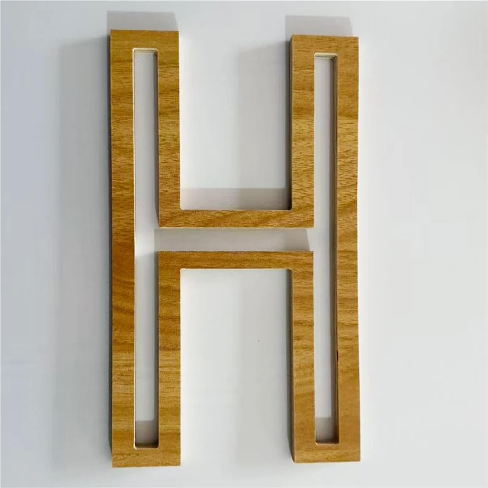 Letras de madera Letras de madera natural decoración del hogar boda rústica Navidad