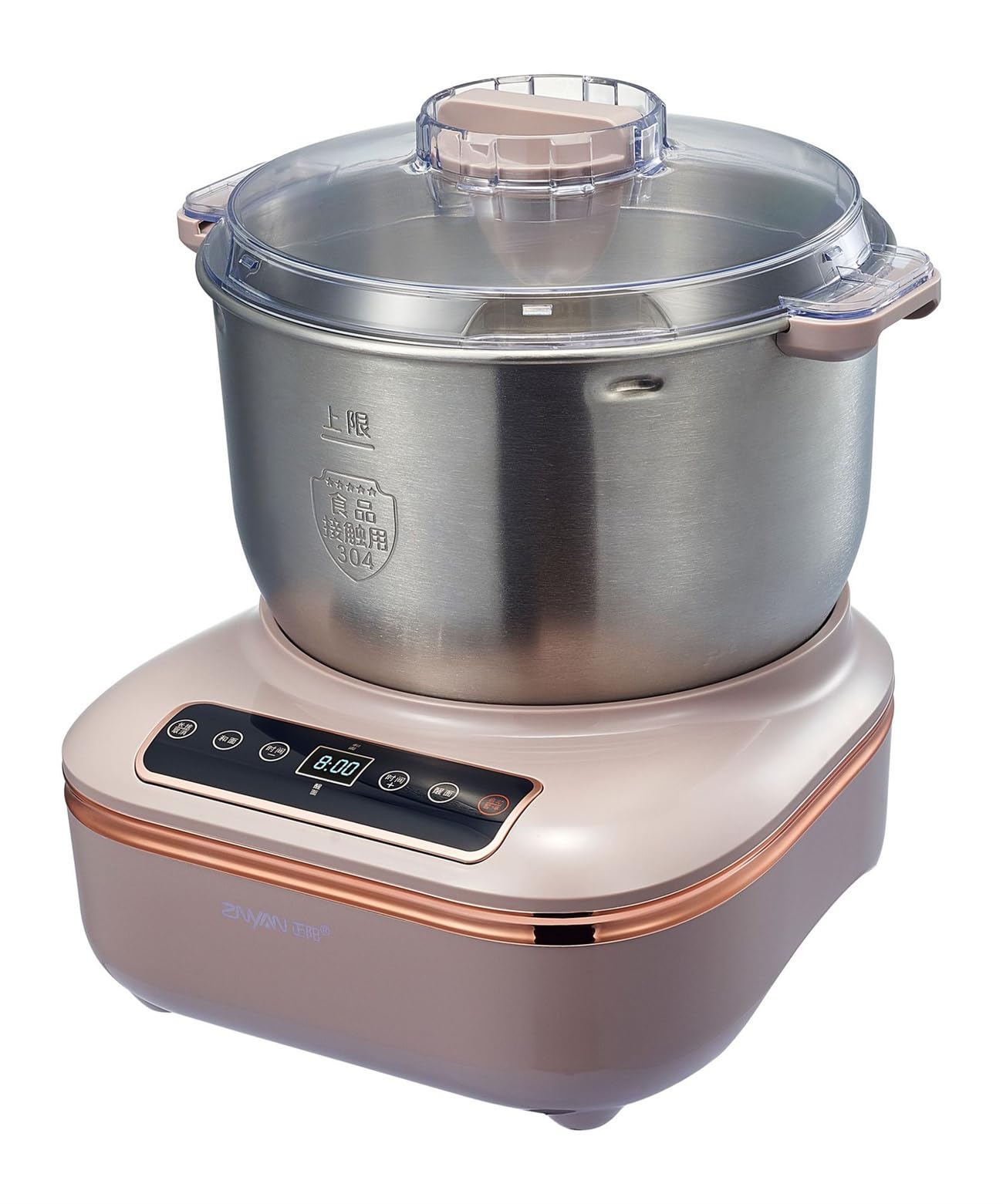 Amazon | 電動 パンこね機 パン焼き器 生地こね・発酵 ステンレス