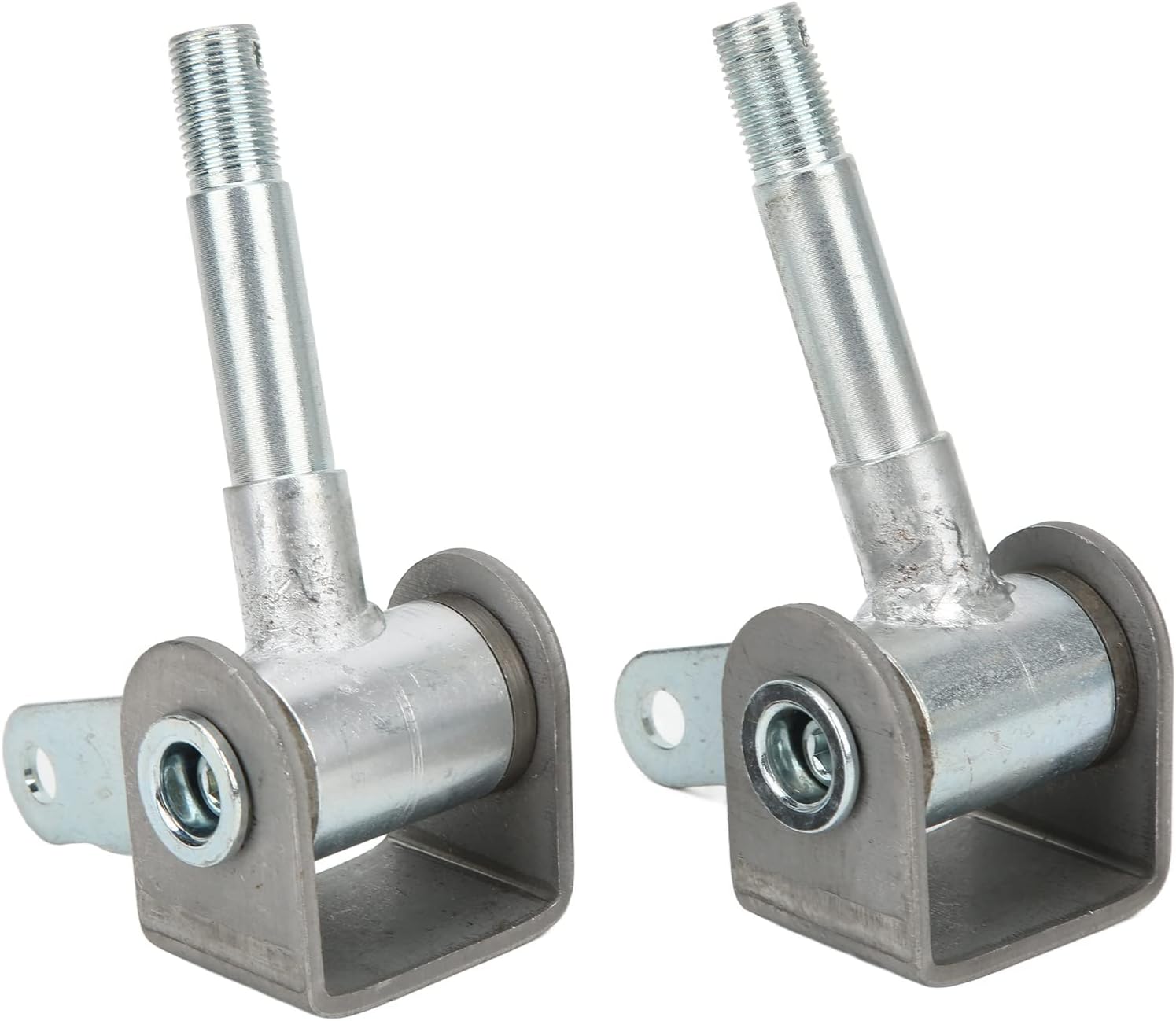 Spindle Bracket Replacement for Go Kart 2pcs 4.5inx5/8in Right/Left Steel Alloy Set