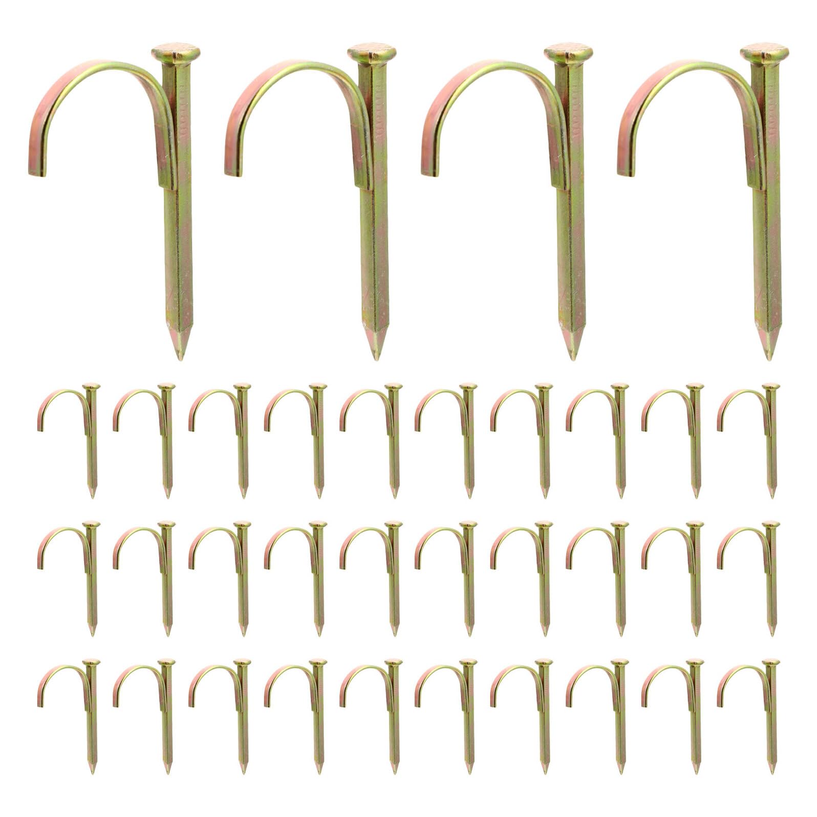Collier de fixation par clou pour tubes 1/2 pouce, agrafes en acier de plomberie et câbles