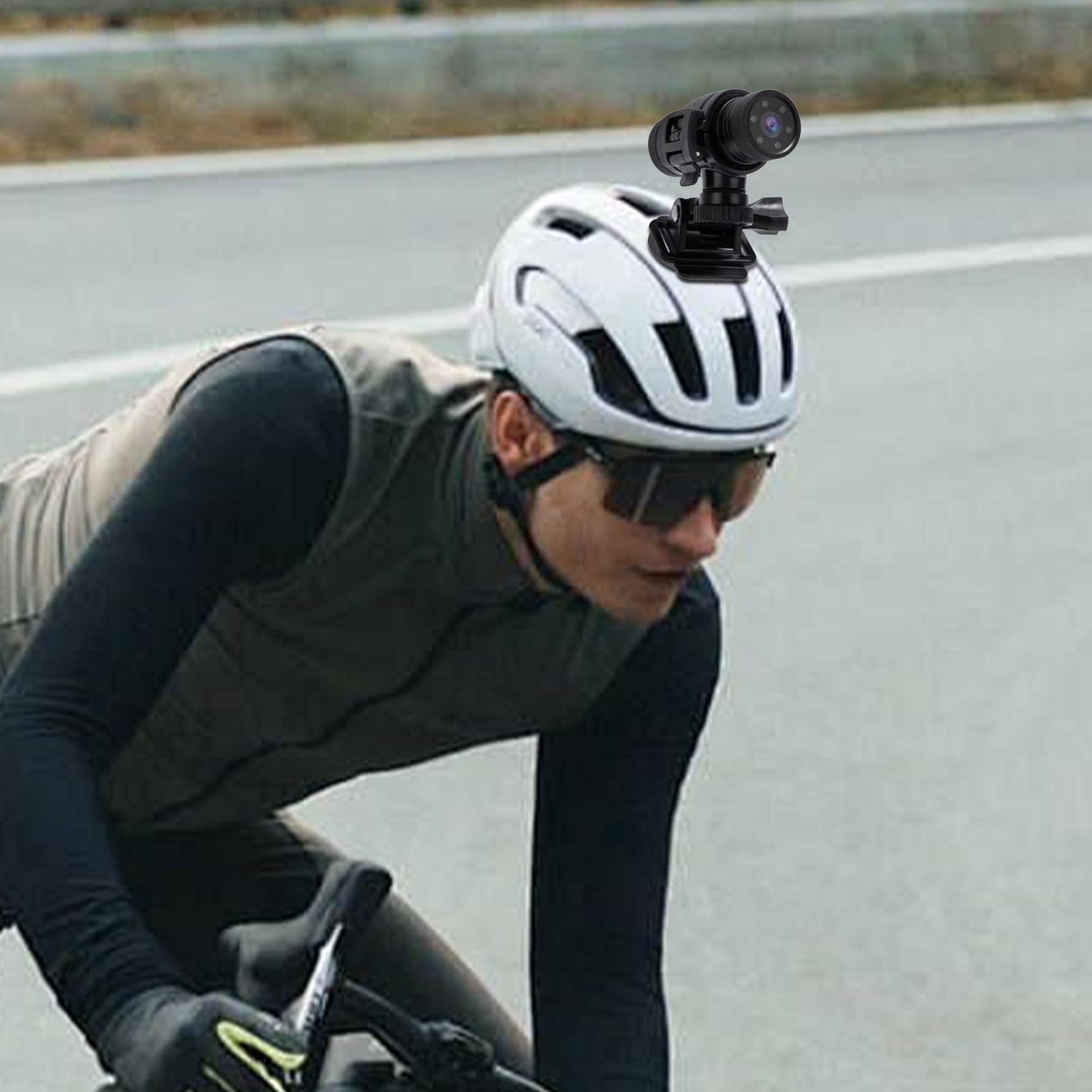 Rejestrator wideo rowerze, kamera kierownicy, kamera sportowa 1080p, WiFi | wodoodporna kamera rowerowa, przeno?ny rejestrator rowerowy, kamera sportowa motocyklowa, rejestrator wideo
