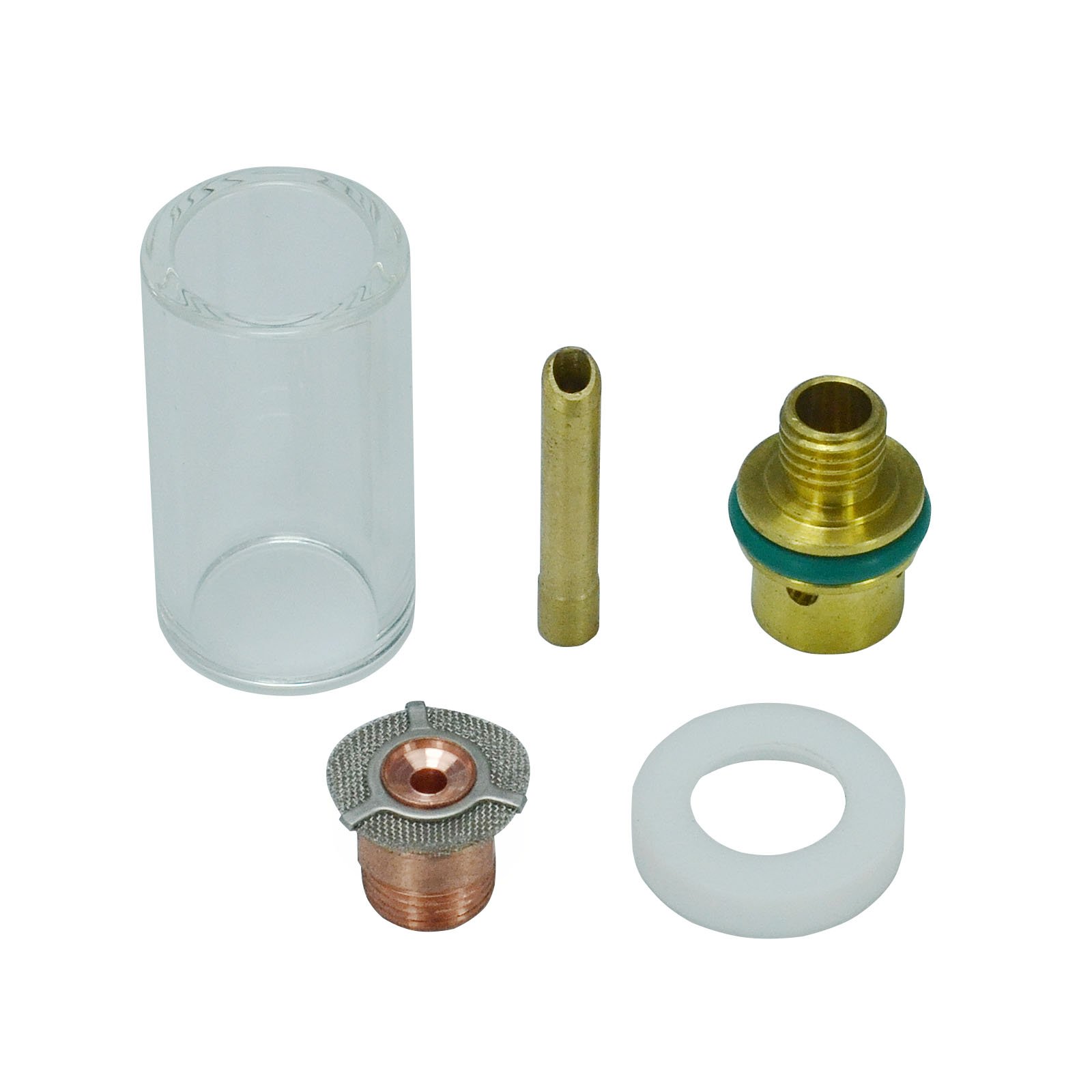 Kit De Pièces Pour Torche TIG - Corps De Collet, Diffuseurs En Verre #10, Bagues, Joints | Compatible SR WP 9/20/25 Et Séries 45V/13N