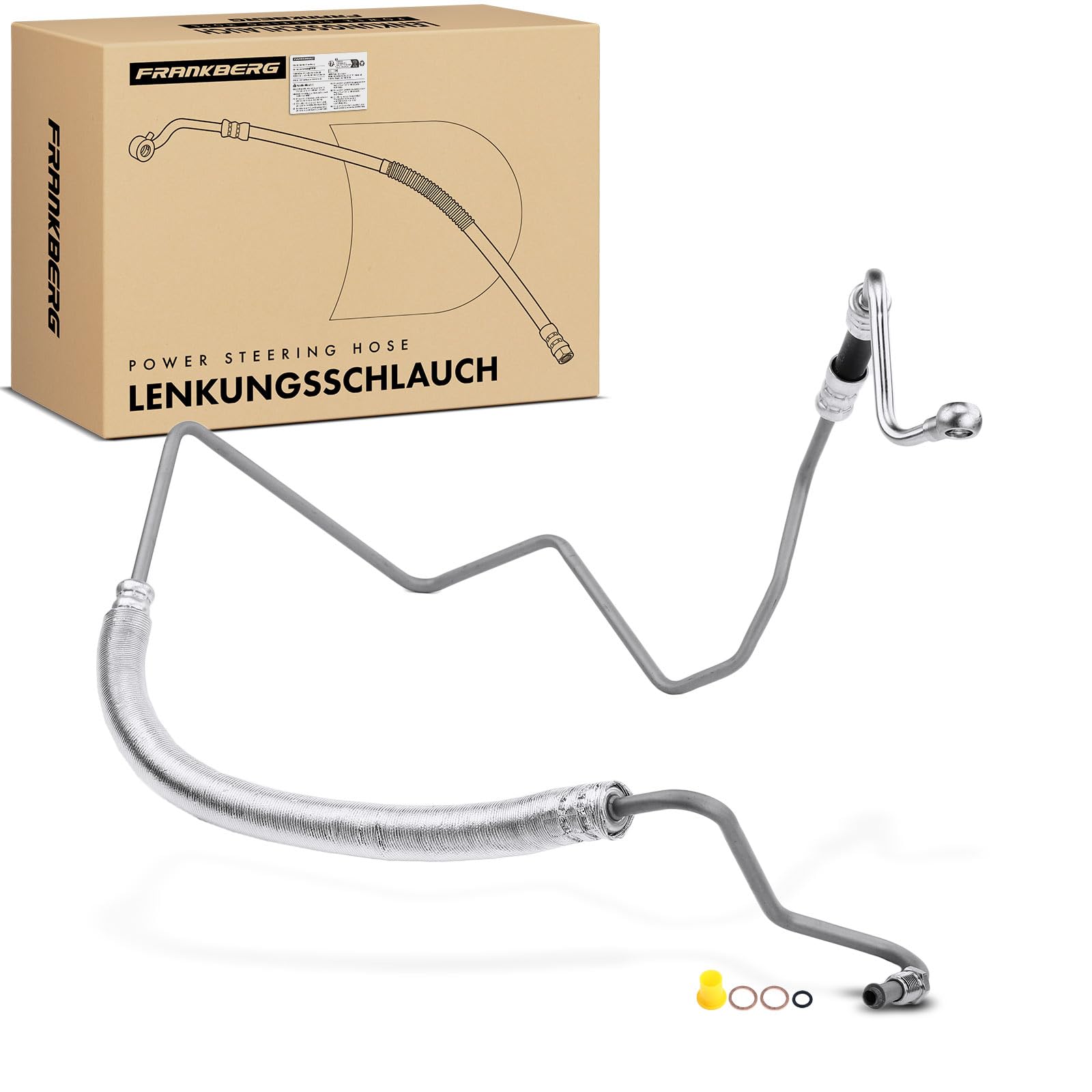 Frankberg Servolenkung Schlauch Kompatibel mit Arosa 6H 1997-2004 L.u.p.o 60 6X1 1998-2005 Polo 6N1 6N2 1994-2001 Replace# 6N1422893H