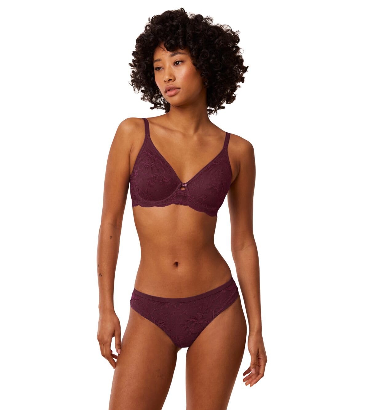 Triumph Women's Bra, Deep Burgundy, 32B