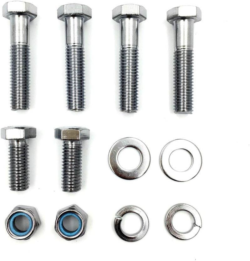 DeYeShiKi Motorcycle Drop Kit Fits Compatible With 2002-2015 Harley-Davidson 1" or 2" Adjustable Lowering Kit Electra Glide + Street Glide + Ultra Glide + Road Glide (Black)