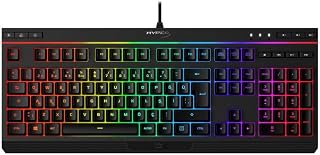 HyperX Alloy Core RGB Membran Oyun Klavyesi, Türkçe, 1,8 m, 1000Hz, USB 2.0, Siyah (HX-KB5ME2-TU)