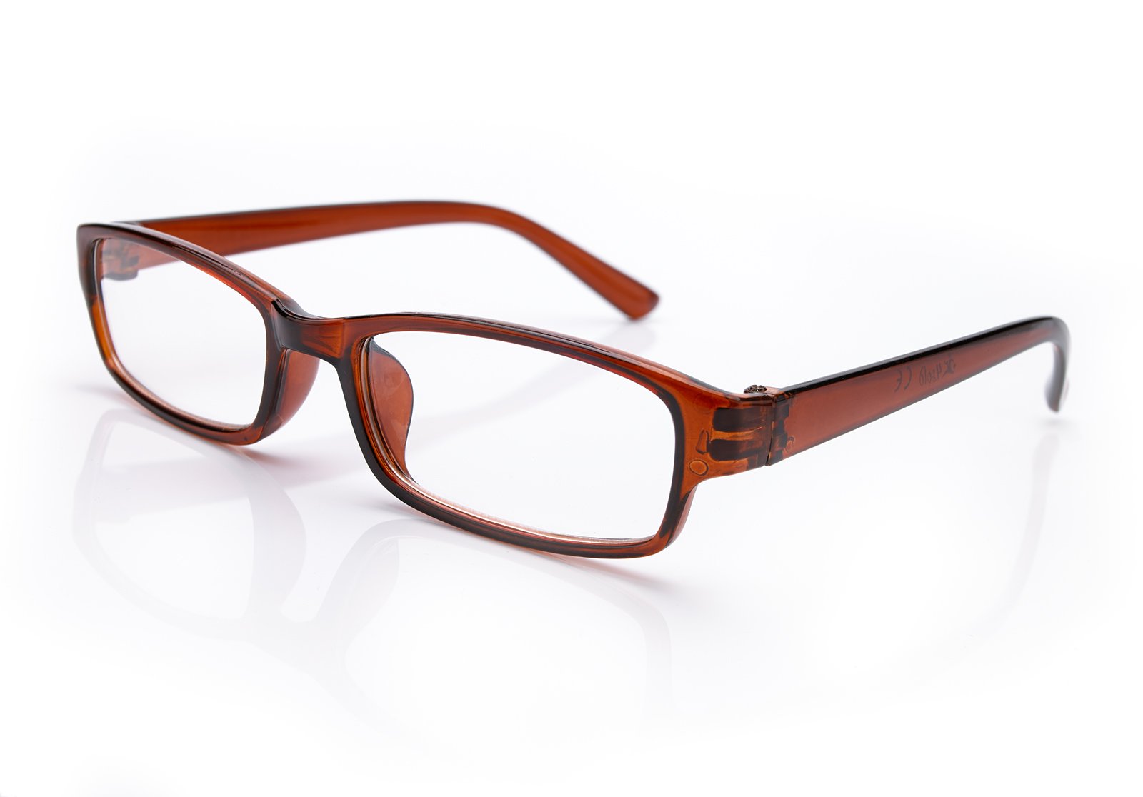 4Sold Unisex Brown Slim Reading Glasses +0.50 +0.75 1.00 +1.5 +2.00 +2.5 +3.5 Brand (, 3.50)