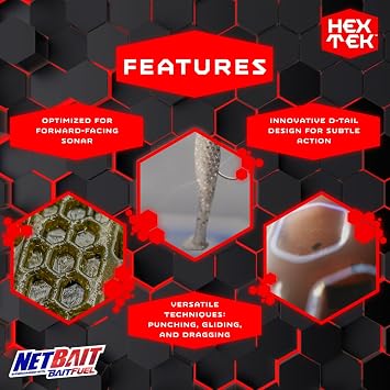 NetBait HexTek Supercharged with BAITFUEL 3'' Blip Minnow - Tennessee Shad