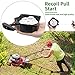 CfoPiryx Recoil Pull Starter, Universal Recoil Pull Start for Brush Cutter Lawn Trimmer Spare Parts Garden Tools(Black),Fit Various Strimmer Hedge Trimmer Brush Cutter