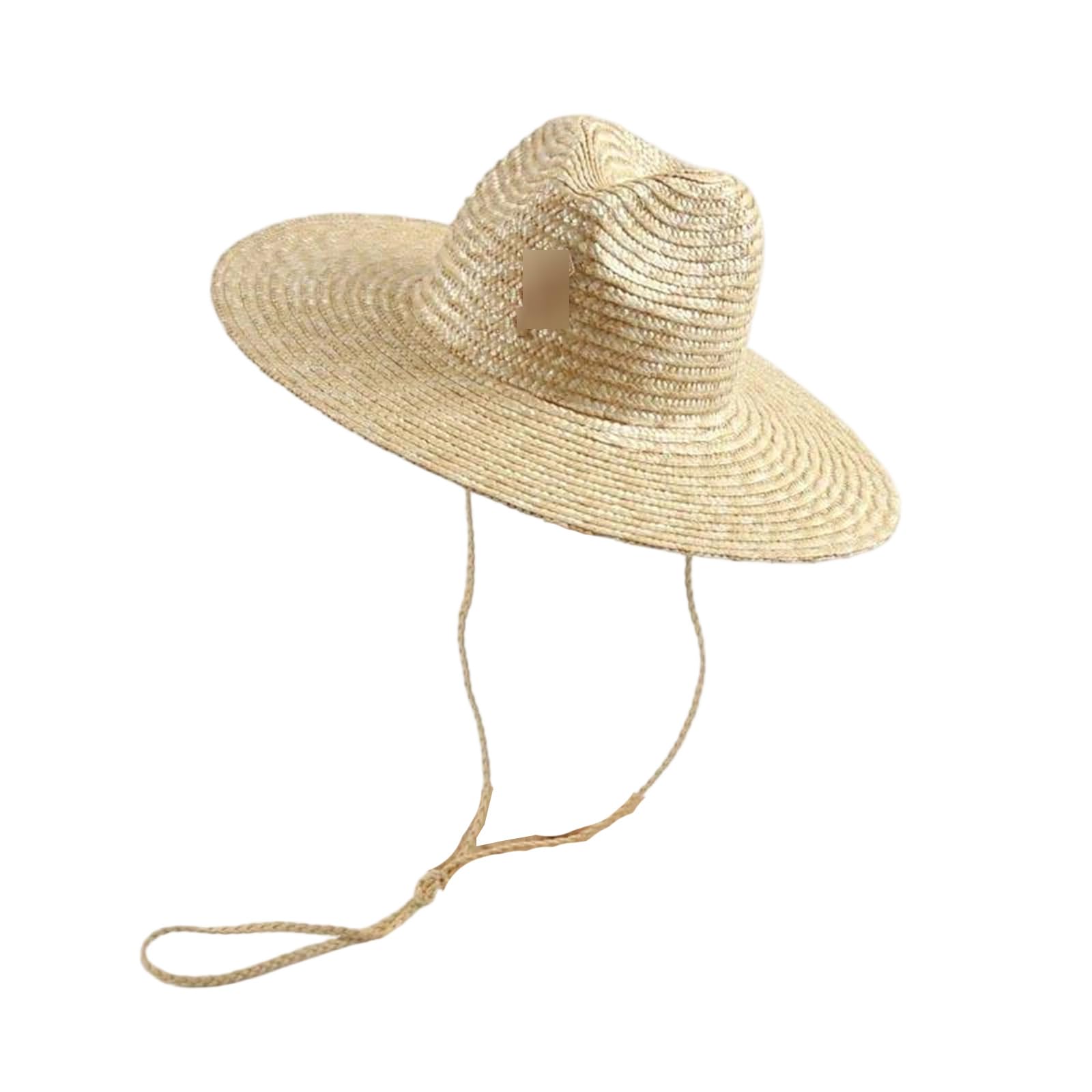 LCUVIMPEX Bucket Hats， Women's Raffia Straw Wide Brim Sun Hat Protection Lightweight Multicolor Multiple Sizes(F2175)