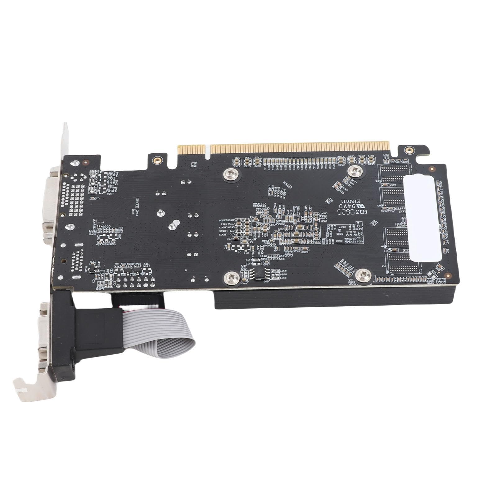 Dpofirs Scheda Grafica DDR3 GT710 da 2 GB 64 Bit, per DirectX 11, Slot PCI Express 2.0 16X, Interfaccia Multimediale HD, DVI, VGA, Scheda Video per PC, per Ufficio e Casa