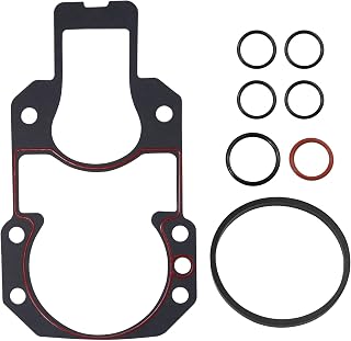 94996Q2 Bell Housing Installation Gasket Kit, Outdrive Mounting Gasket Set Fit for MerCruiser R MR and Alpha Gen I and II Drives Sierra 18-2619-1 18-2743 Replace 27-94996Q2