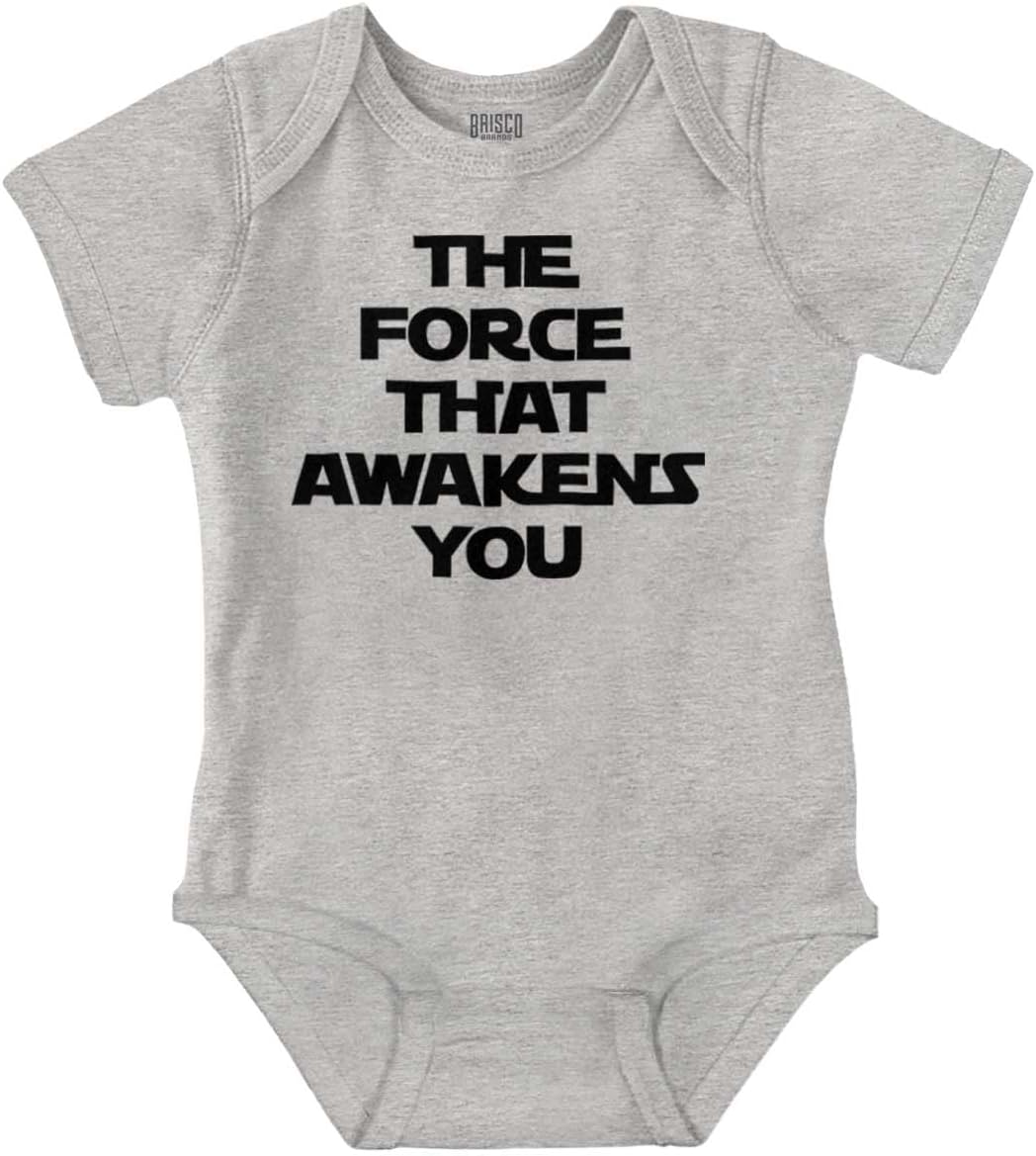 Brisco Brands The That Awakens You Dark Galaxy Baby Romper Boys or Girls