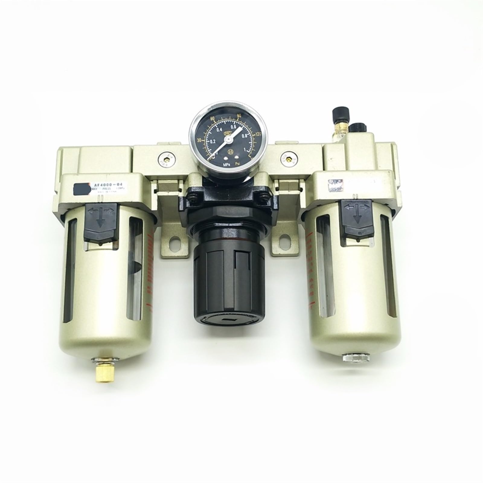 AC4000-04 G1/2 Air Source Processor Air Filter Relief Valve Pneumatic 1Pcs