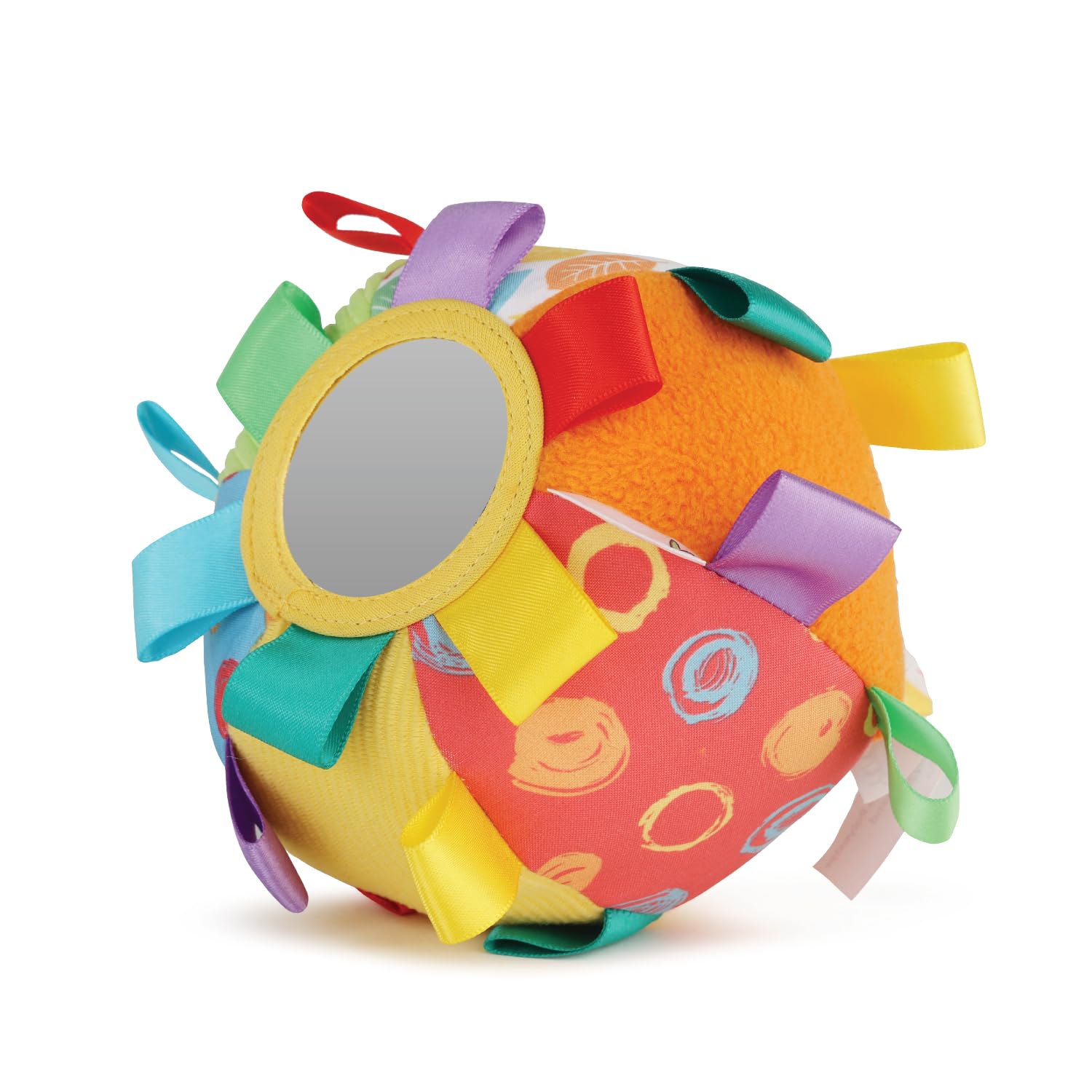 Nuluv - Learning & Activity Play Ball, Activity Toy, Infant and Preschool Toys, Soft Plush Baby Ball,Toy Ball, Multicolour Baby Ball with Rattle Sound (B0CSYYPTG5) Amazon Price History, Amazon Price Tracker