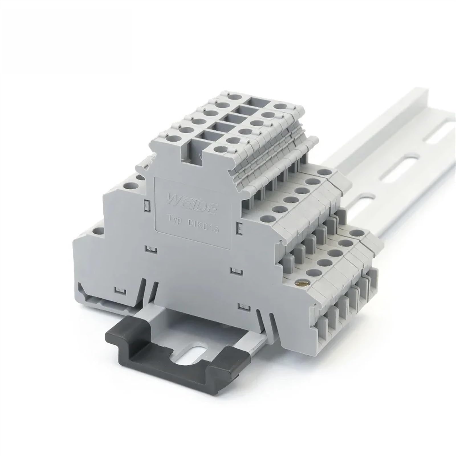 DIKD-1.5 Morsettiera su guida Din Tre strati 3 Sensore di livello Attuatore Triplo connettore a filo DIKD1.5 Filo conduttore 10 Pz