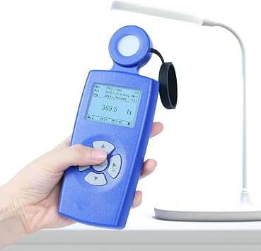 Multi-Parameter Spectral Illuminance Meter, Light Meter Digital Lux Meter