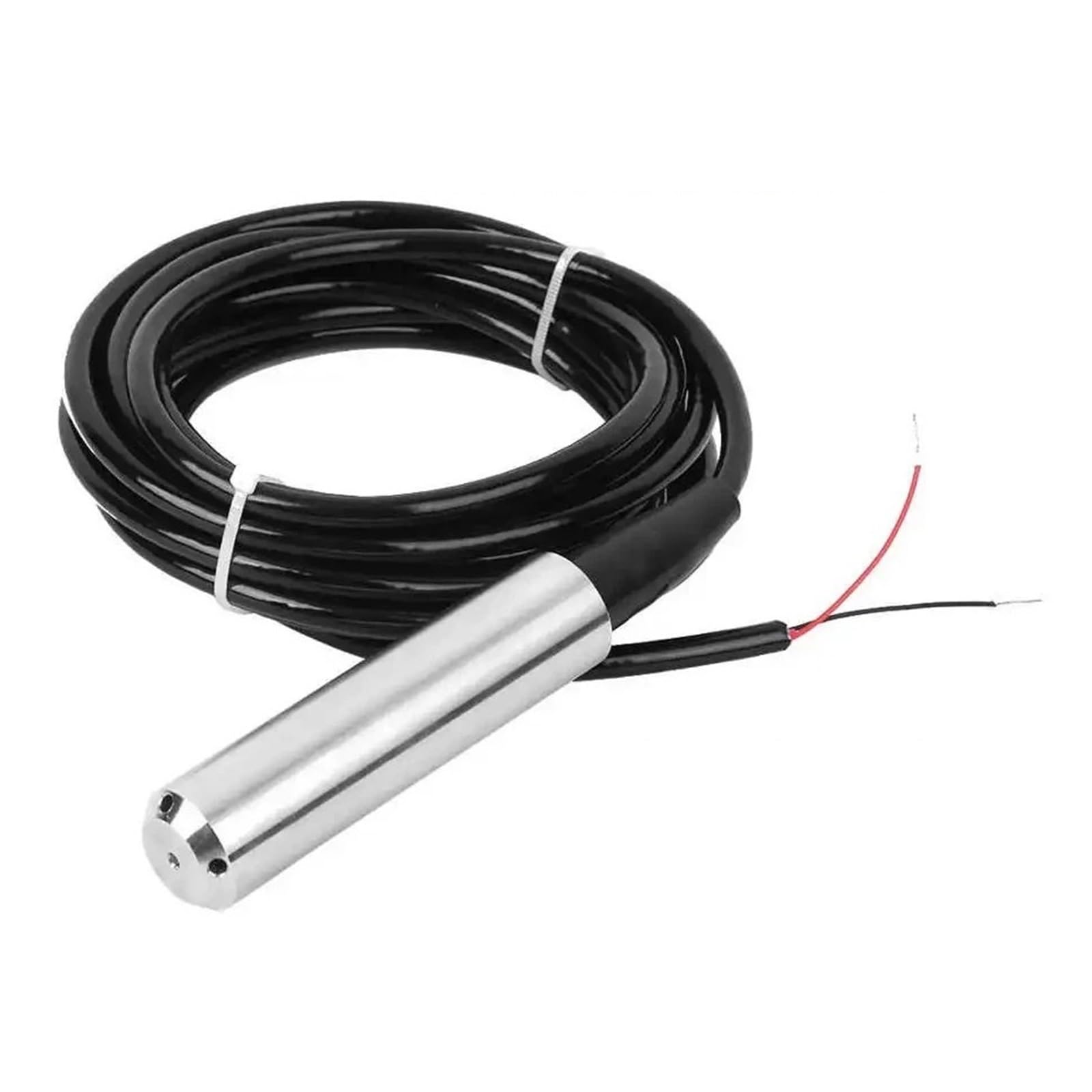 Czujnik Poziomu Cieczy Przetwornik Wody Sonda Detektor Kontroler Wyłącznik Pływakowy Precyzyjna Stabilność(2m Range 5m Cable,4-20mA Output)