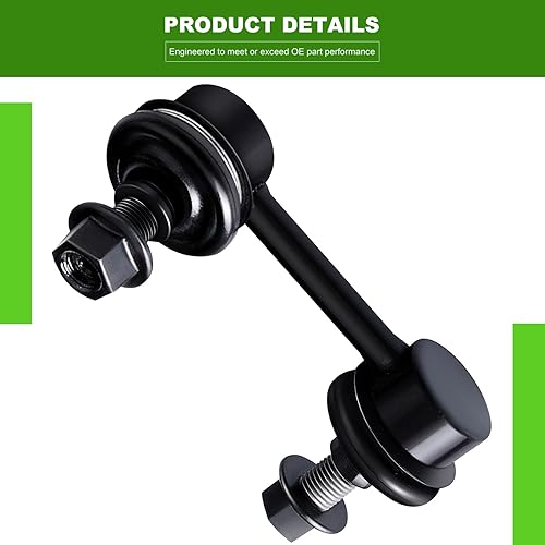 Miniatura 9 de SCITOO Kit de suspensión de 12 piezas, 2 brazos de control inferior, 2 juntas de bola inferiores, 2 barras estabilizadoras delanteras y 2 barras