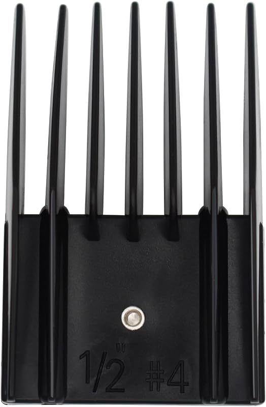 Professional A5 Style Animal Hair Clipper Attachment Guard Guide Cutting Combs 76926-900, Compatible with Oster Classic 76 A5 Andis AG BG Wahl KM Pet Groomers (Black, #4-1/2")