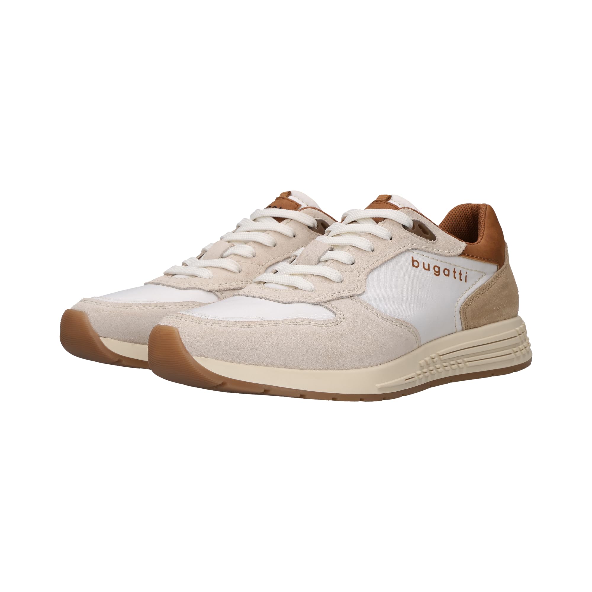 Bugatti Men's Trainers 333-AX80-Off White/White, 42