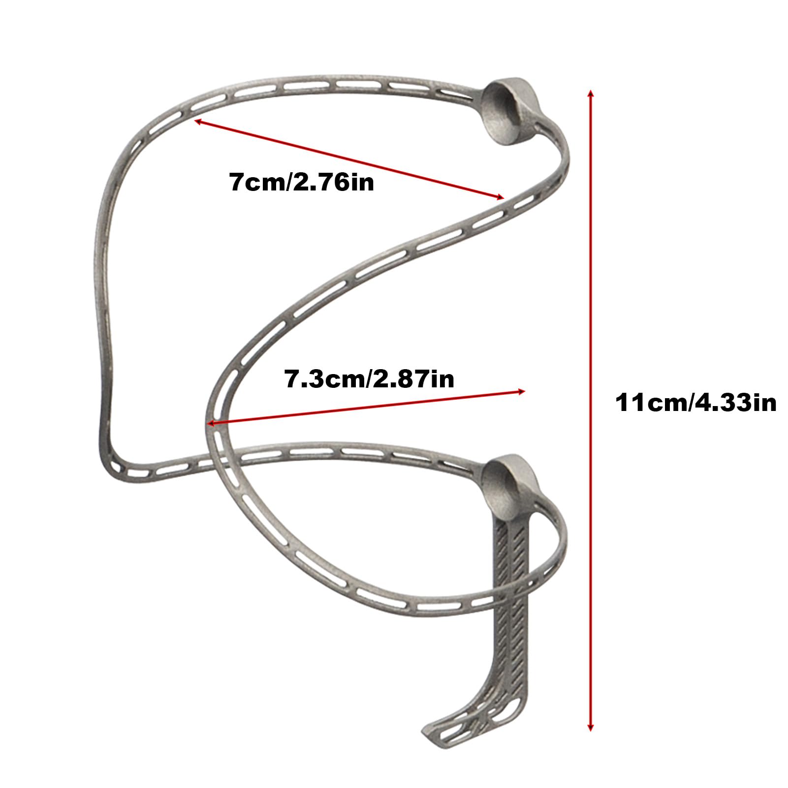 uchwyt na butelkę wody rowerowej, akcesoria rowerowe, do górskiej drogi lekki druk 3D Tc4 65mm otwór dystansowy