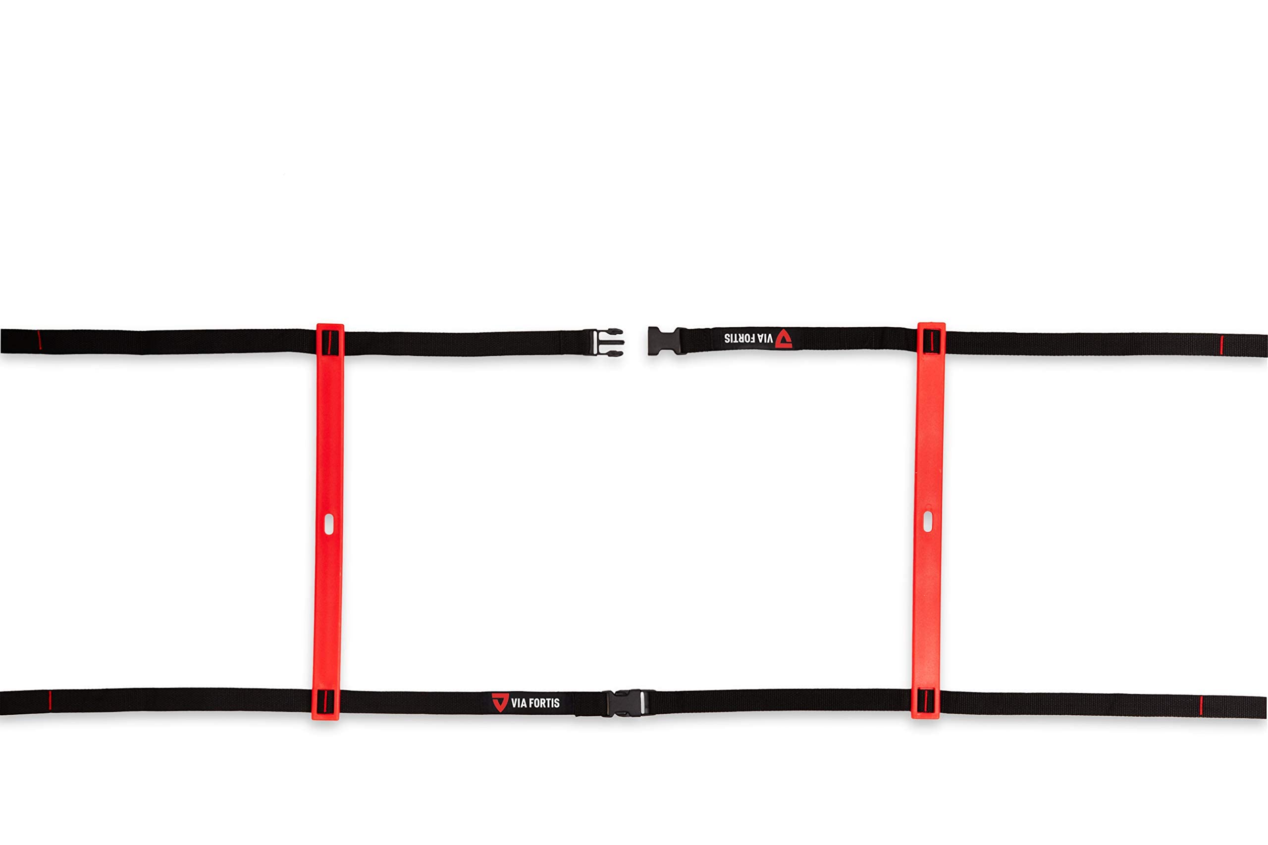 Scala Agility Speed - Attrezzo Allenamento Velocit&agrave; E Agilit&agrave; Per Calcio, Tennis, Basket | 6 Metri Con 12 Pioli | Include Borsa Trasporto