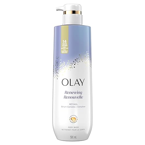 Olay Renewing Body Wash with Retinol Serum Complex, 591 mL, Packaging may Vary - Scented - Retinol - 591 ml (Pack of 1)