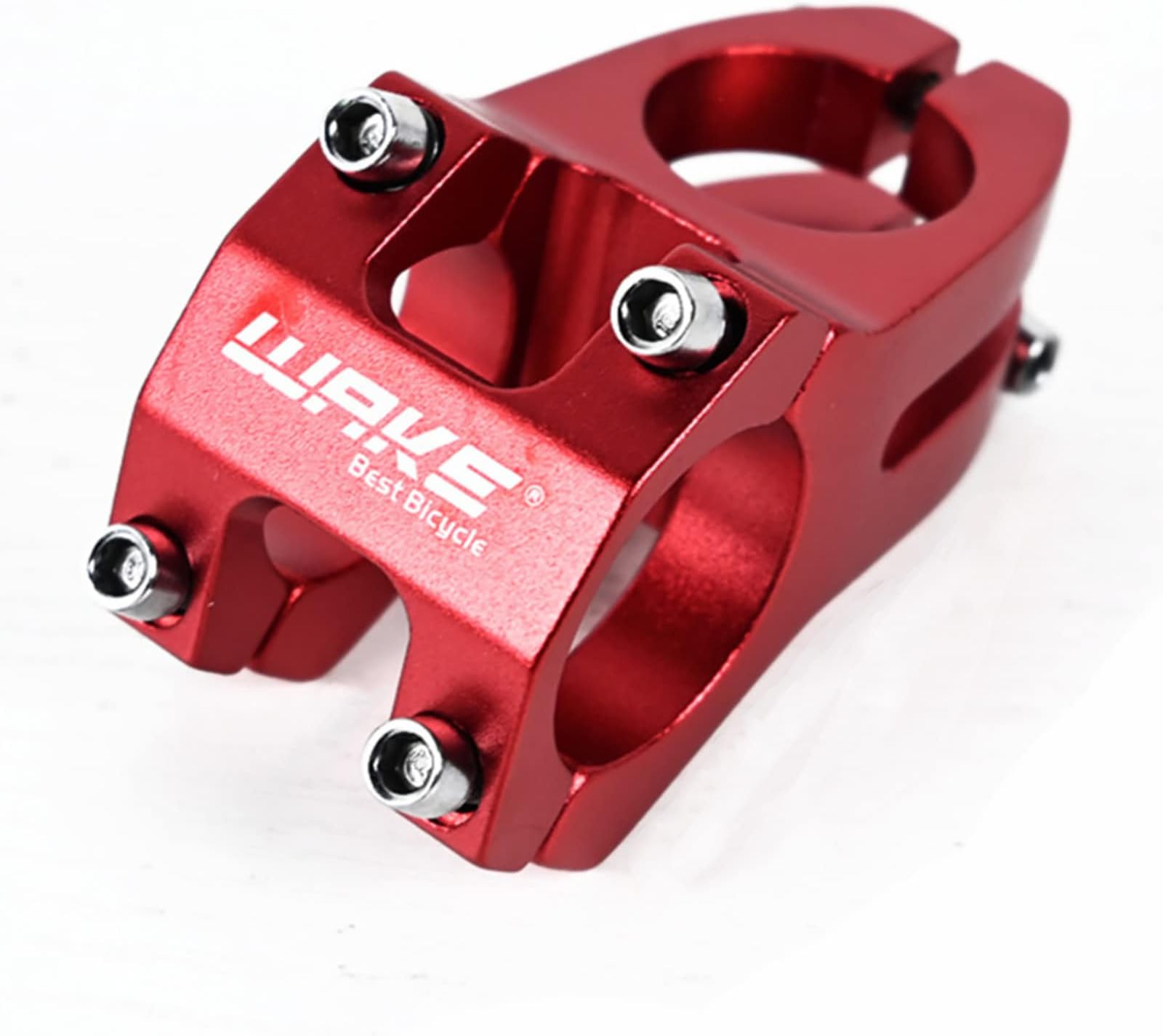 Wake 31.8 Mountain Bike Stem, Aluminum Alloy Short Bicycle Stem, Bicycle Handlebar Stem 31.8mm for Mountain Bike MTB Road Bike Downhill