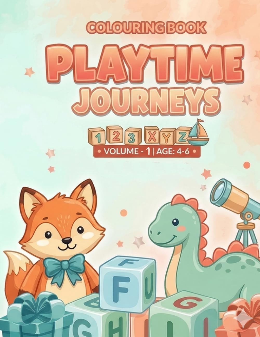 Playtime Journeys Toys Colouring Book for Kids Aged 4 to 6: Bring Playful Adventures to Life with Every Colouring Page: Explore the Magical World of ... Possibilities with Creative Illustrations