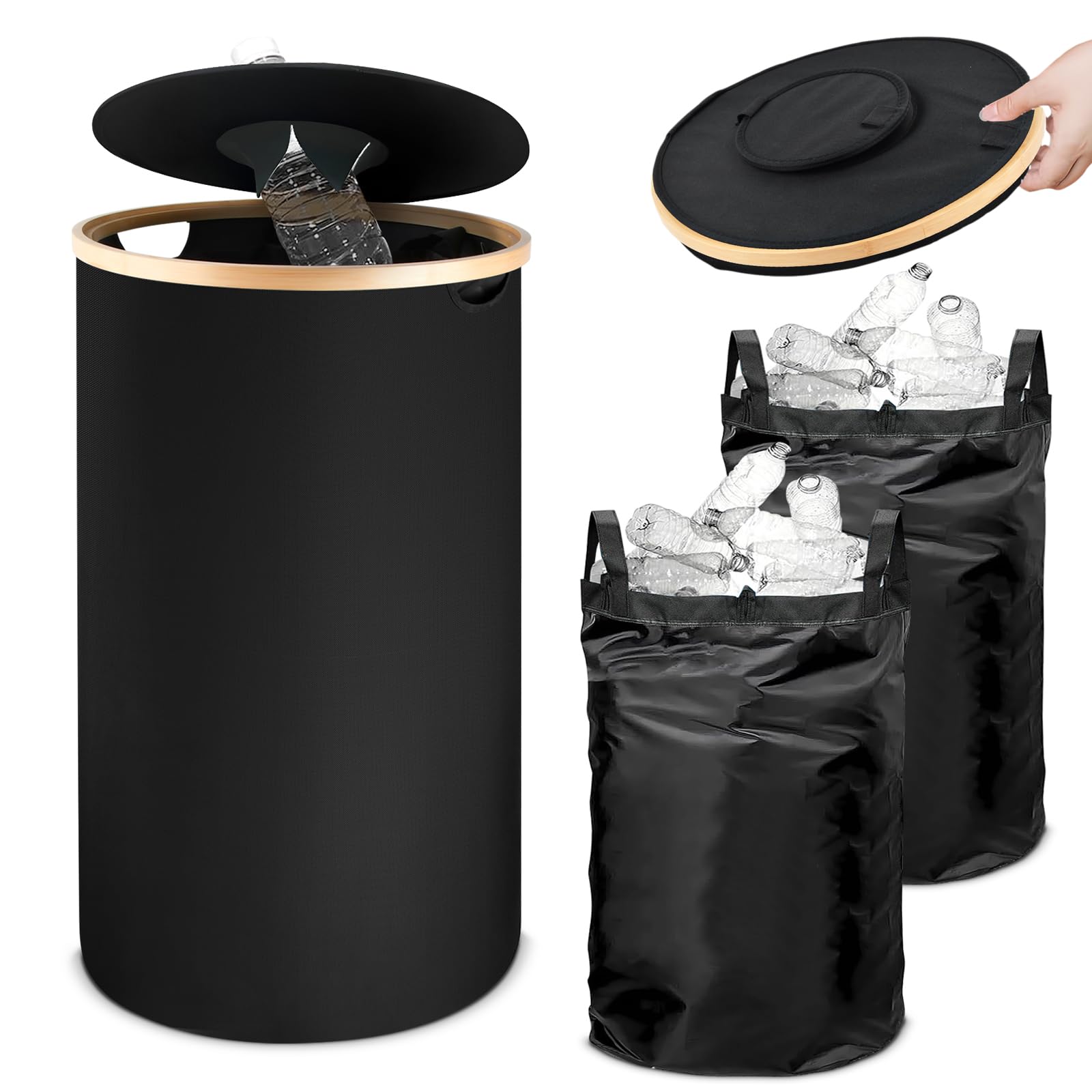 Contenitore da 100 l con coperchio, grande contenitore per pegni