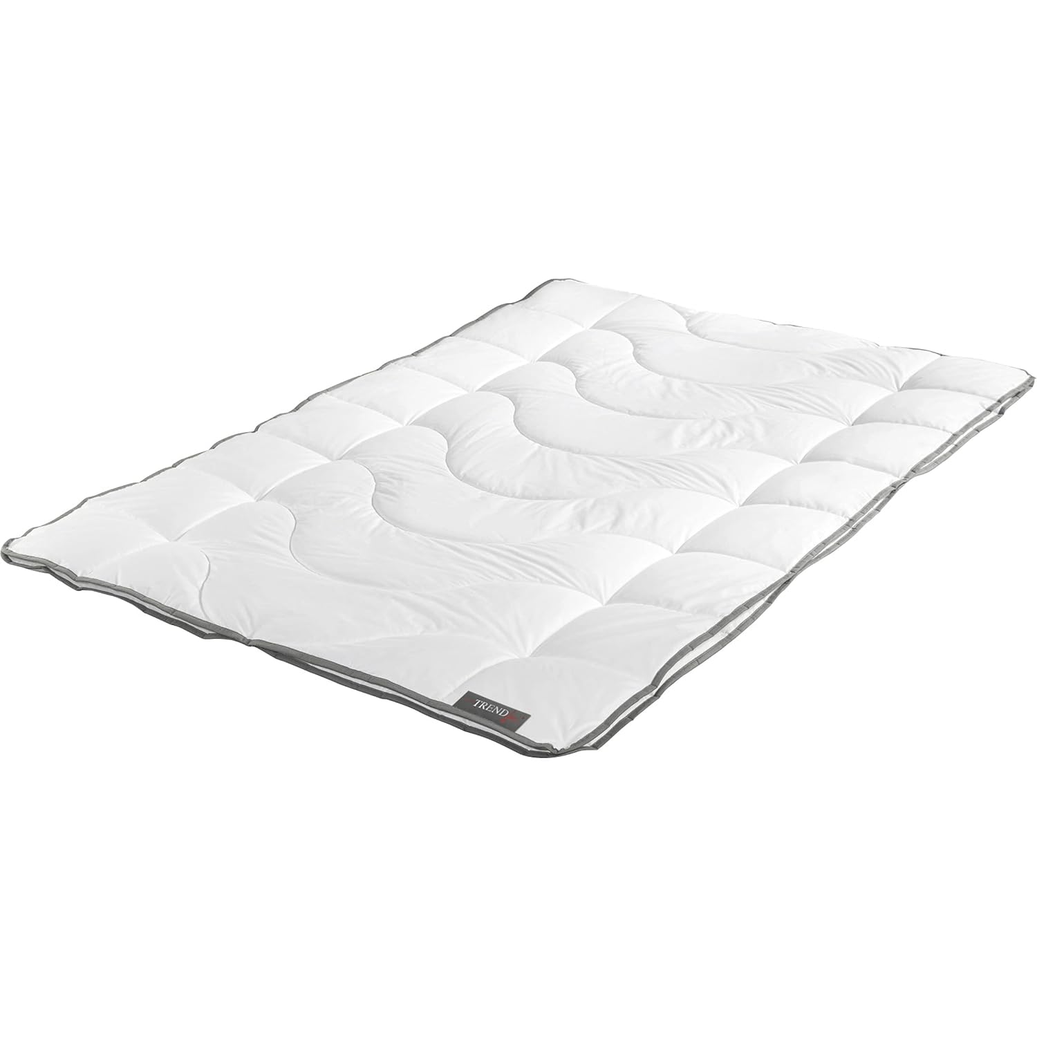 Badenia Trendline 4-Jahreszeiten-Steppbett, Baumwolle, weiß, 135 x 200 x 5 cm