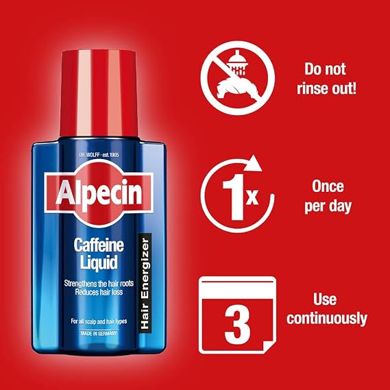 Alpecin After Shampoo Liquid Hair Growth Energizer 200 Ml