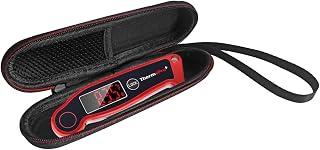 Hard Case Compatible for ThermoPro TP19 Waterproof Digital Meat Thermometer