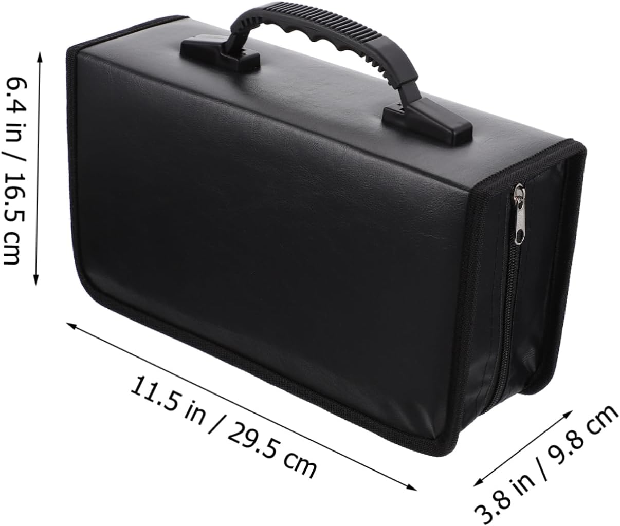 2pcs Cd Storage Boxes Lids Cd Bag Holder Case Disc Storage Case Holder Bag for Music Game Driver
