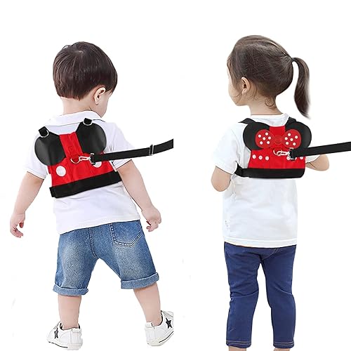 Miniatura 2 de Lehoo Castle Correa para caminar para niños pequeños + diseño de bloqueo de llave antipérdida de muñeca, correa de bebé 3 en 1 para niños pequeños,