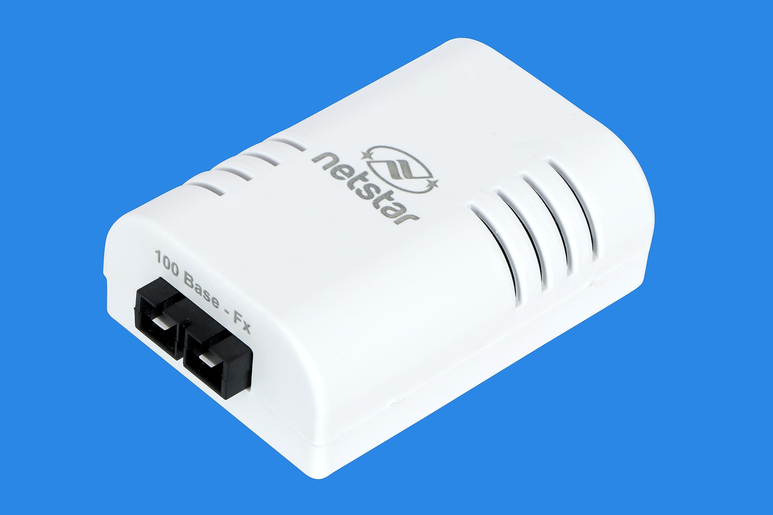 NETSTAR Fast Ethernet Fiber Media Converter | Single Mode Dual Fiber 20Km SC Type 10/100Mbps | with External AC-DC Adaptor | NS‐MCFE‐DF20‐SC | 100% Made in India-image-4