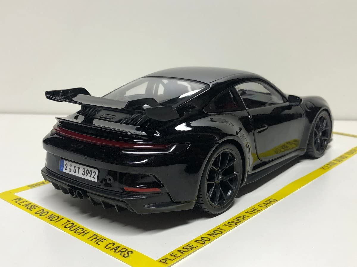 Amazon | MAISTO 1/18 PORSCHE 911 992 GT3 ブラック ミニカー