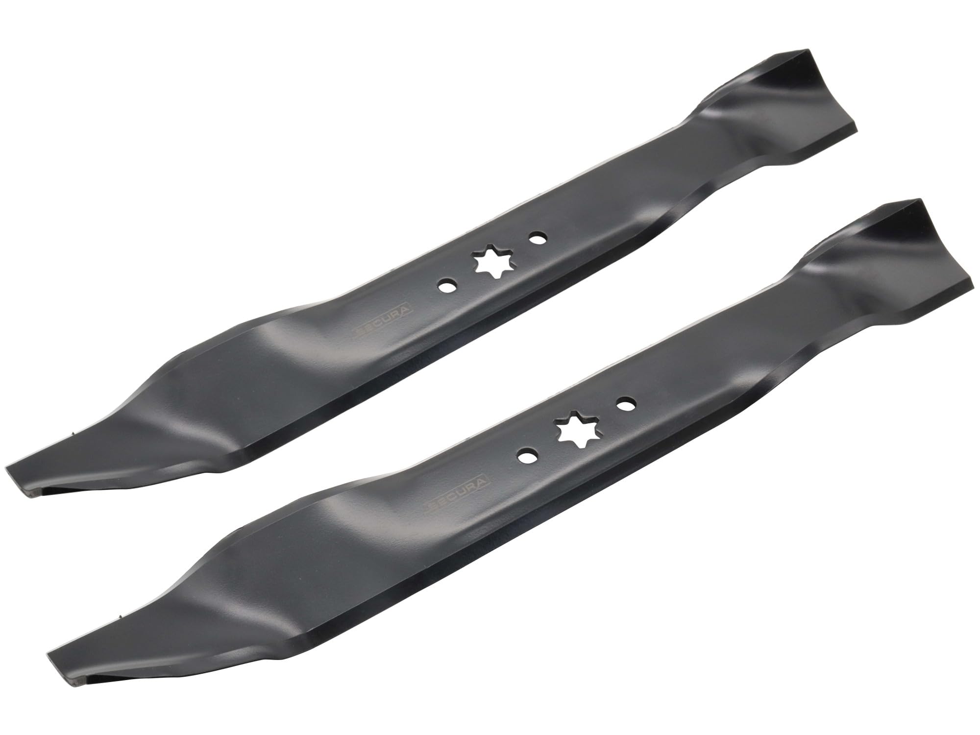 SECURA Jeu de lames (mulching) compatible avec Cub Cadet XT2 PS107 13BGA1CS603 (2019) Tracteur de pelouse