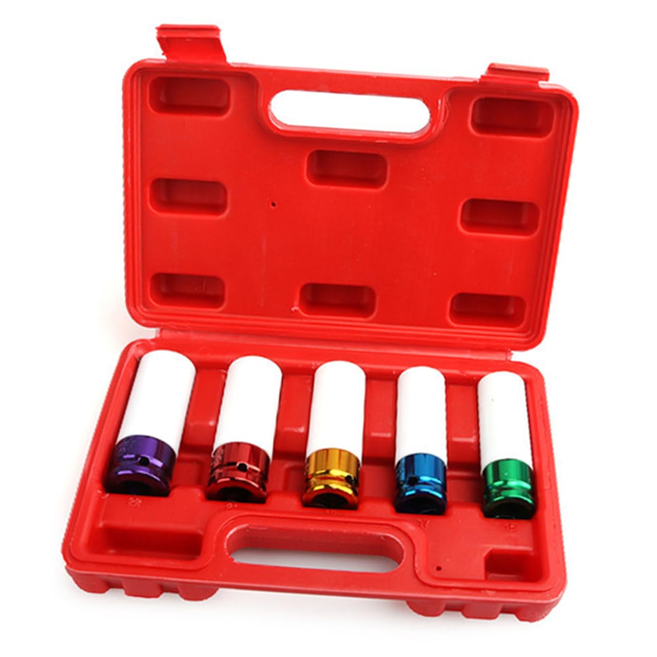 Ensemble D'adaptateurs de Prise pour Pneus 5 Pièces 15-22 Mm