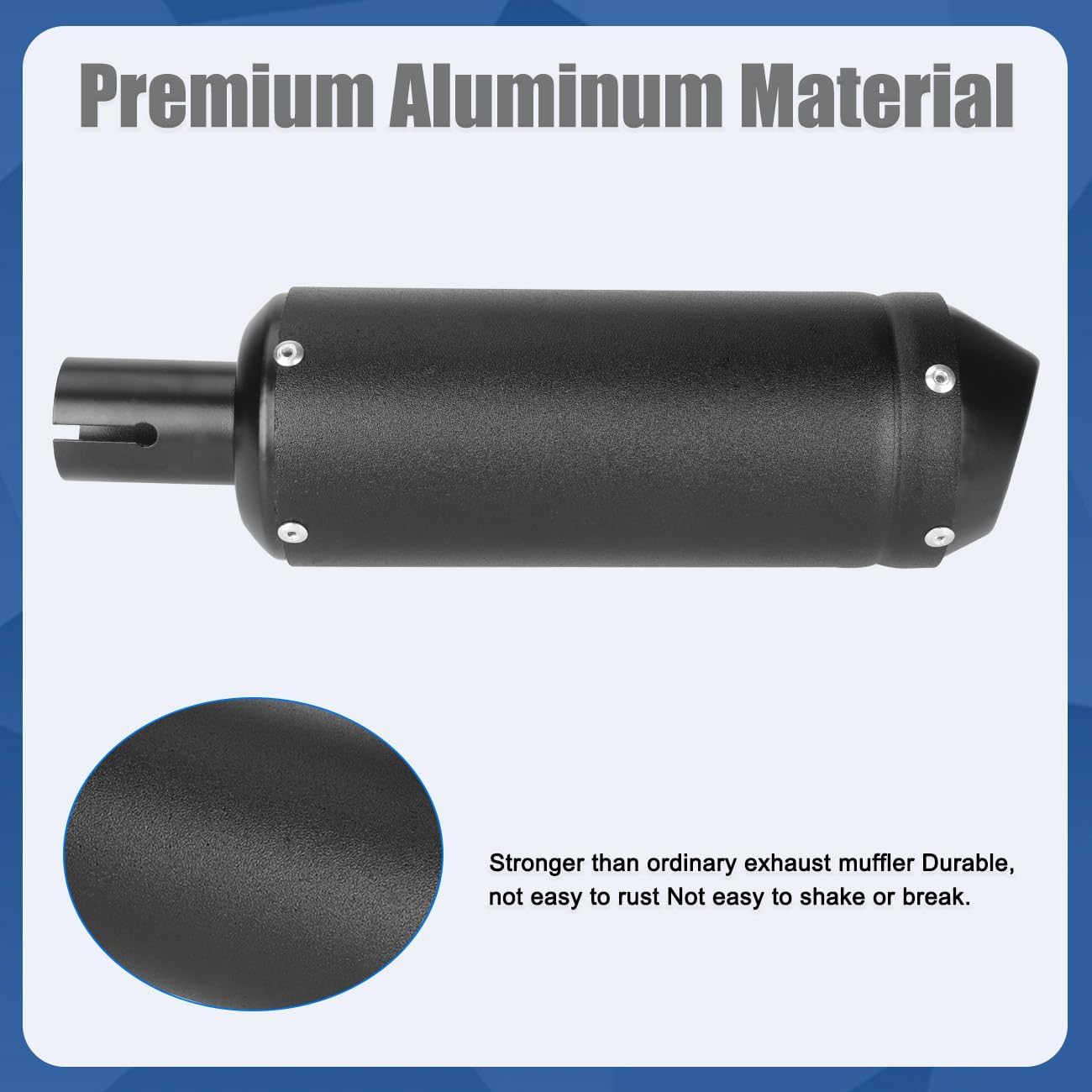 28mm 1.1インチ エキゾーストマフラーパイプキット 50cc 70cc 90cc 110cc 125cc 150cc CRF5