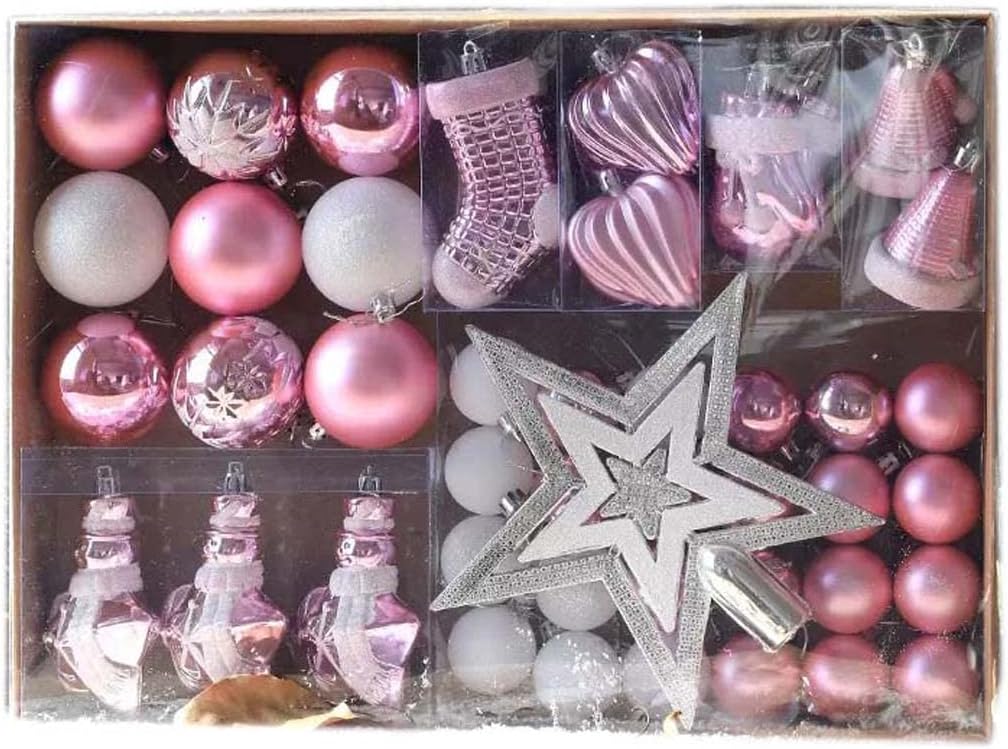 47pcs Light Globe Christmas Tree, Creative Christmas Light Globe, Christmas Tree Pendant, Used for Family Decoration Wedding Party