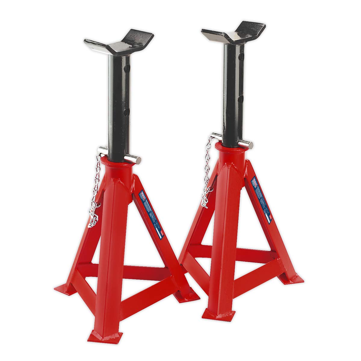 Sealey As10000 Axle Stands 10Tonne Capacity Per Stand 20Tonne Per Pair