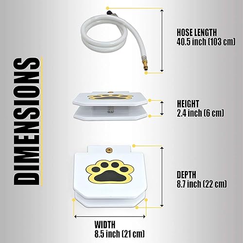 Miniatura 7 de Fuente de agua potable para perros al aire libre, dispensador fácil de activar para mascotas, agua dulce, resistente, fácil de usar