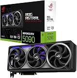 ASUS ROG Astral GeForce RTX 5090 32GB GDDR7 Gaming Graphics Card (Nvidia GeForce RTX5090, Four Fans, 3.8 Slot Design, PCIe 5.0, 2X HDMI 2.1b, 3X DisplayPort 2.1a, ROG-ASTRAL-RTX5090-32G-GAMING) - 1