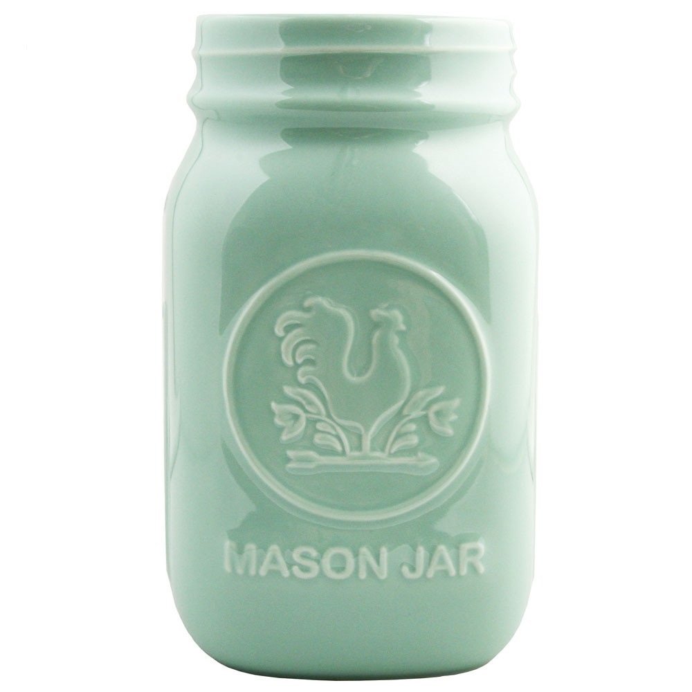 Fishs Eddy (fissyuzuedyi) Mason Jar (Mint) 928ml