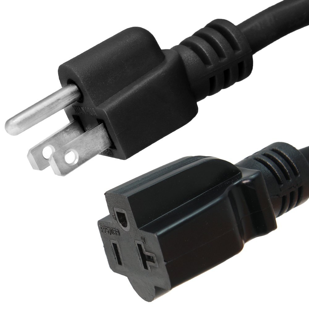 Amazon.co.jp: IronBox Electric NEMA 5-15P~5-20R 電源コード - 15A