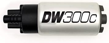 DeatschWerks 9-307-1026 Compact Fuel Pump 340lph with 9-1026 Install Kit, 1 Pack