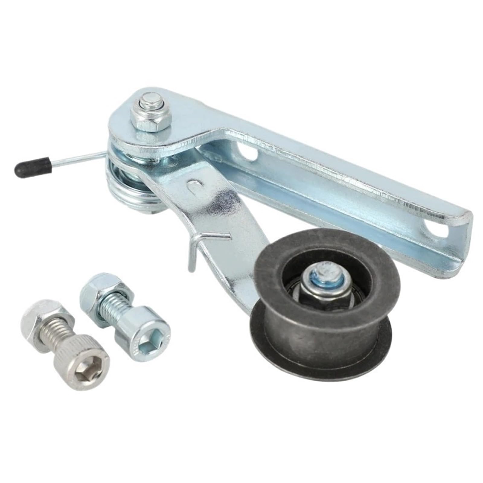 Motociclo Prote Della Catena Adatto per MX 350 Dirt Pit Bike Kit tendicatena in ferro Regolatore catena con strumento puleggia ruote guida Protezione catena paracatena per moto
