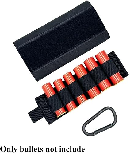 Miniatura 3 de Soporte táctico de munición para rifle de culata para munición .22LR 1022, .17, 5.7 x 28, 0.219 in, 30-30, 30-06, .410, 12 y 20